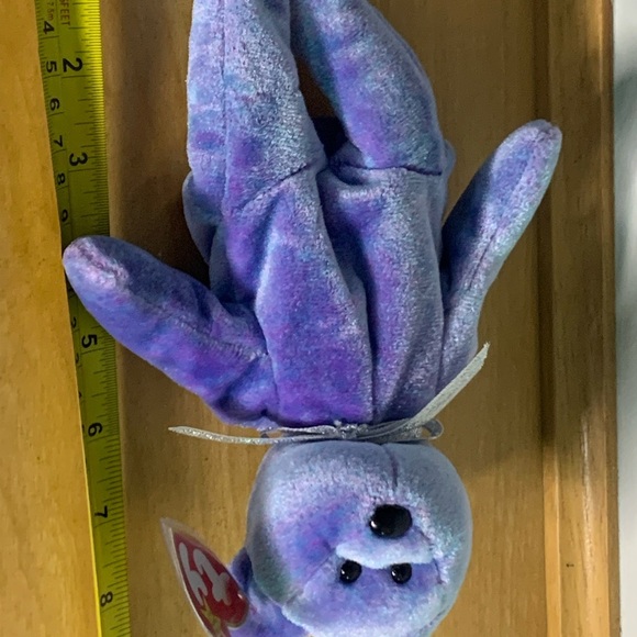 Rare Retired 1999 Ty Beanie Baby “Clubby II” With Errors Swing And Tush - Picture 6 of 8